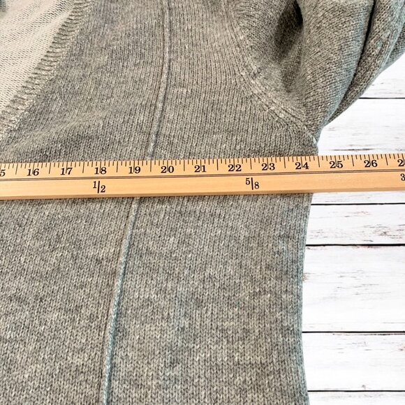 Lane Bryant Cardigan Sweater Women’s Size 22/24 V-Neck Button Up Gray Knit - Picture 8 of 9